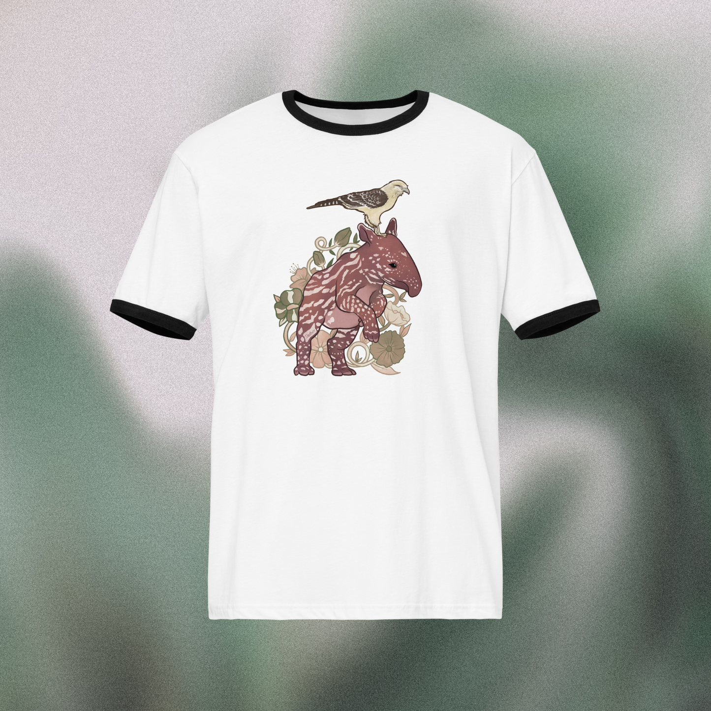 Danta y Caracara - unisex contrast trim t-shirt