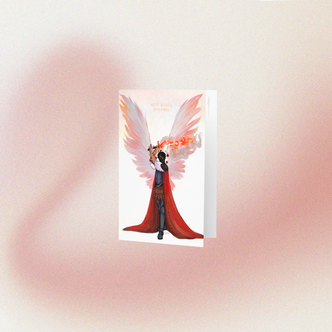 St. Michael the Archangel - prayer card