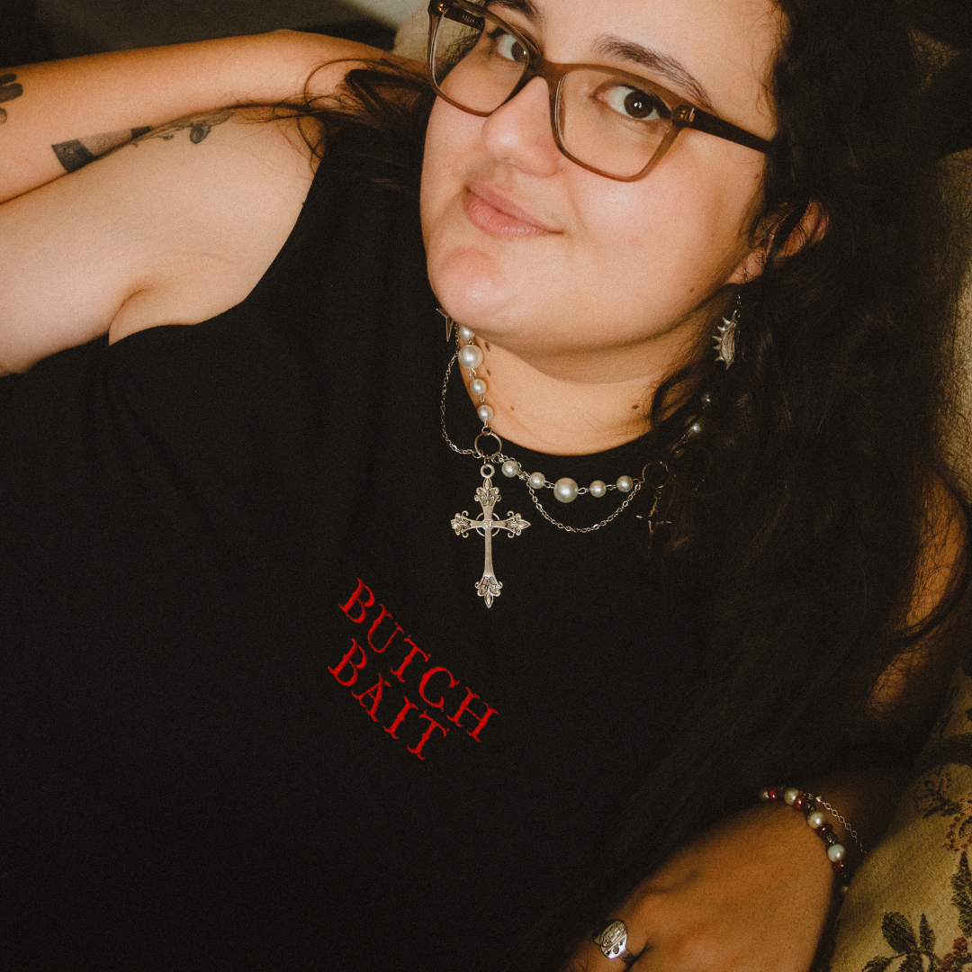 Butch Bait embroidered tank top - wife-pleaser/muscle shirt