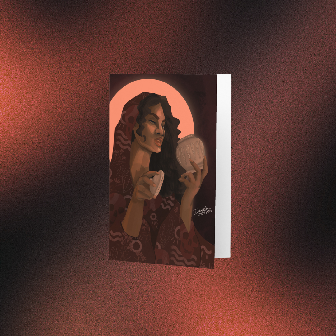 St. Mary Magdalene Myrrhbearer - prayer card