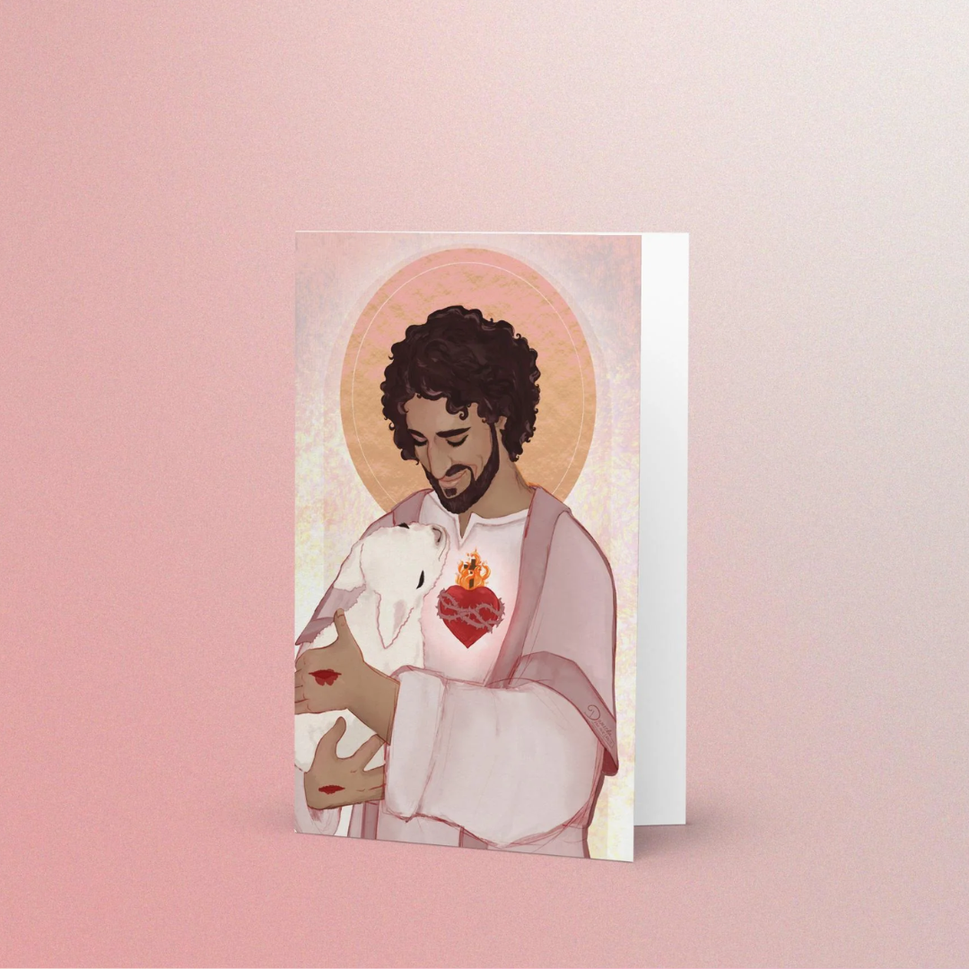 Sacred Heart of Jesus - prayer card